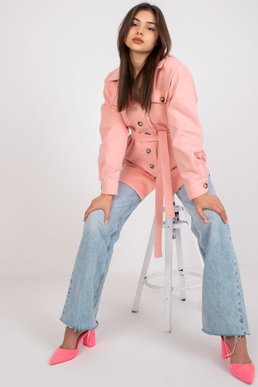 Roosa pikk triibuga Olesia särk