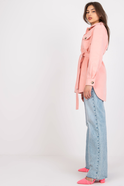 Roosa pikk triibuga Olesia särk