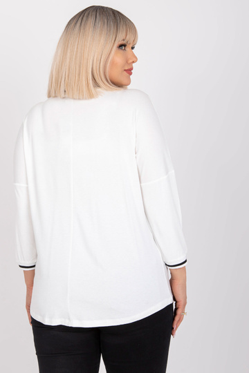 Ecru puuvillane pluus pluss... 2