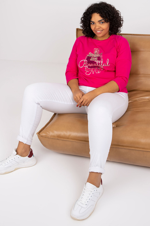 Fuksia pluss suuruses Vickey trükiga...