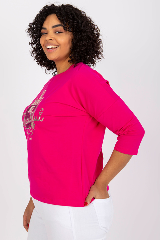 Fuksia pluss suuruses Vickey trükiga...