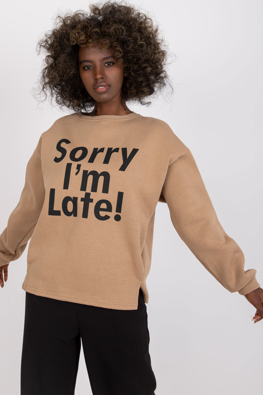 Tumebeež oversize dressipluus trükiga...