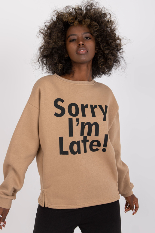 Tumebeež oversize dressipluus trükiga...