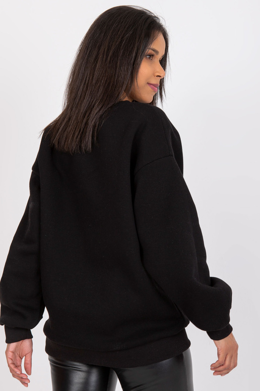 Must naiste kampsun ilma kapuutsita...