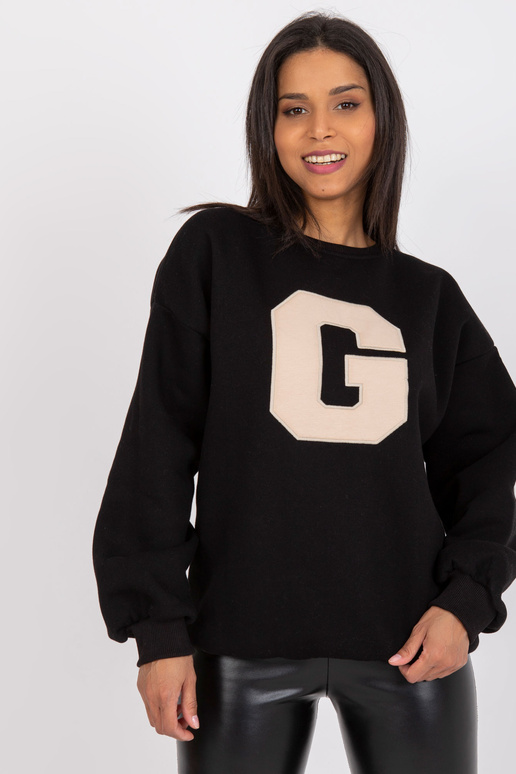 Must naiste kampsun ilma kapuutsita...