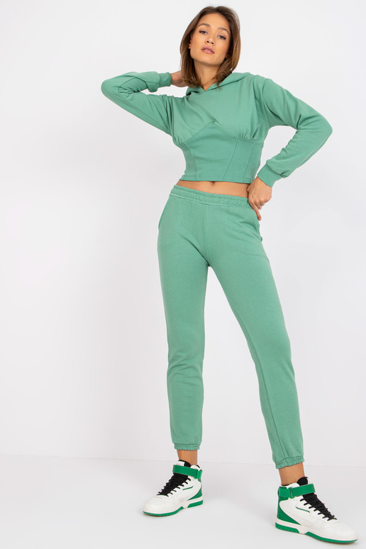 Neele Roheline kapuutsiga dressikomplekt