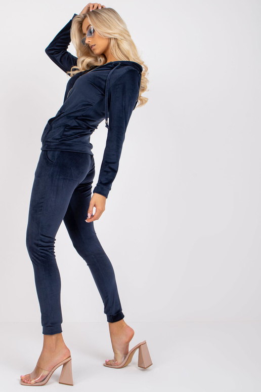 Meresinine veluurkomplekt kapuutsiga... Meresinine veluurkomplekt kapuutsiga...