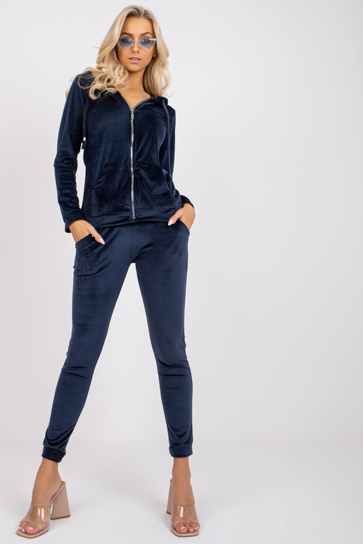 Meresinine veluurkomplekt kapuutsiga... Meresinine veluurkomplekt kapuutsiga...