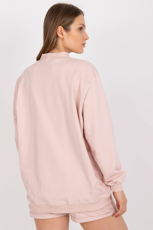 Basic puuvillane dressipluus heleroosa