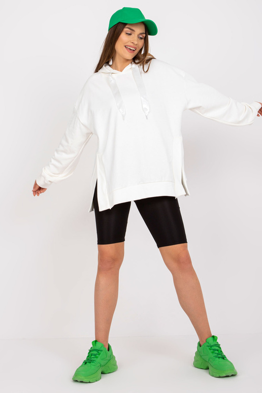 Ecru puuvillast dressipluus basic...