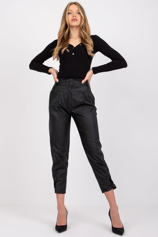 Mustad Virginia kunstnahast püksid Mustad Virginia kunstnahast püksid