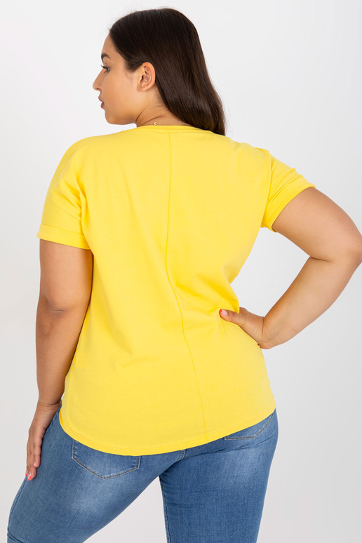 Kollane asümmeetriline puuvillane...