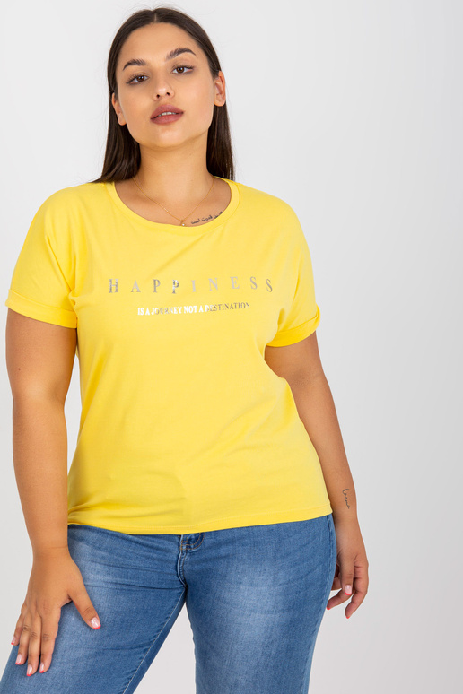 Kollane asümmeetriline puuvillane...