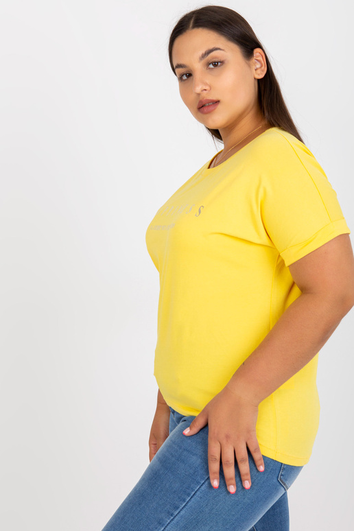 Kollane asümmeetriline puuvillane...