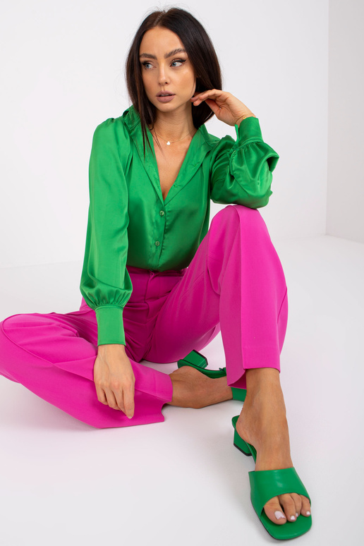 Roheline sile naistesärk Lena RUE PARIS