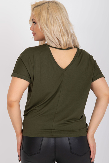 Khaki suures suuruses pluus...