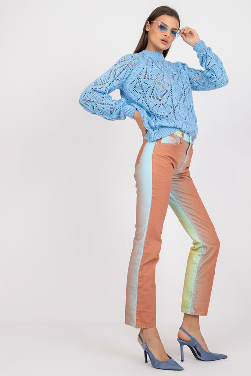 Sinine ažuurne klassikaline pikkade...