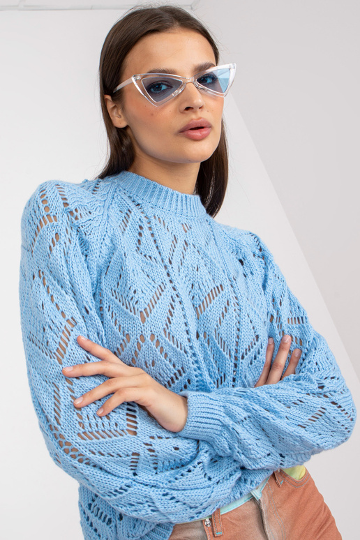 Sinine ažuurne klassikaline pikkade...