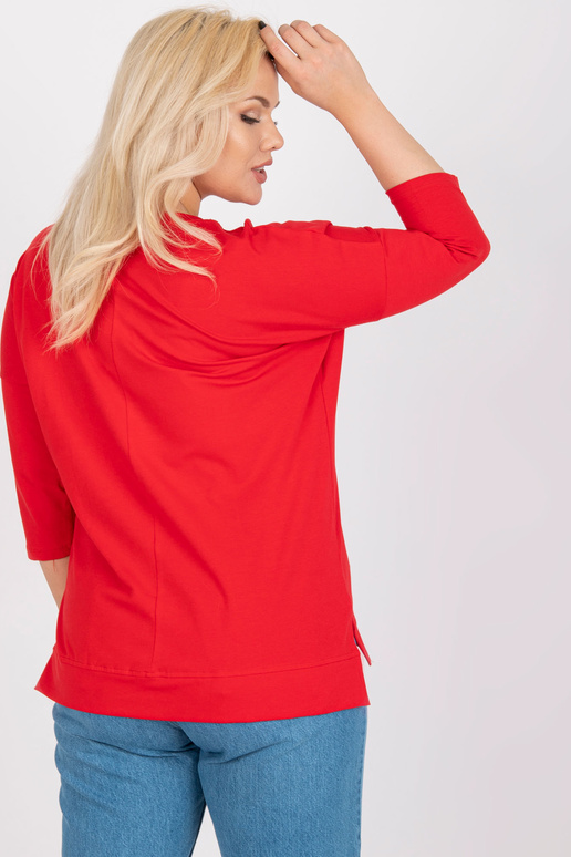 Punane puuvillane plusssuuruses...