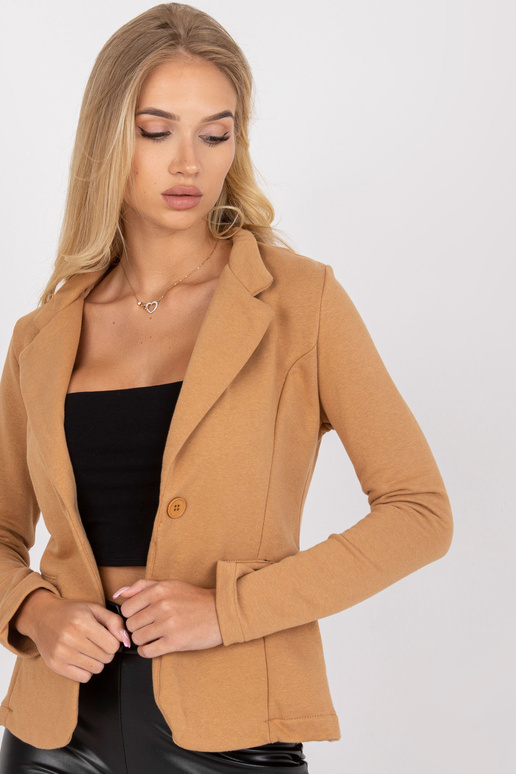 Kaameli pikkade varrukatega dressipluus Kaameli pikkade varrukatega dressipluus