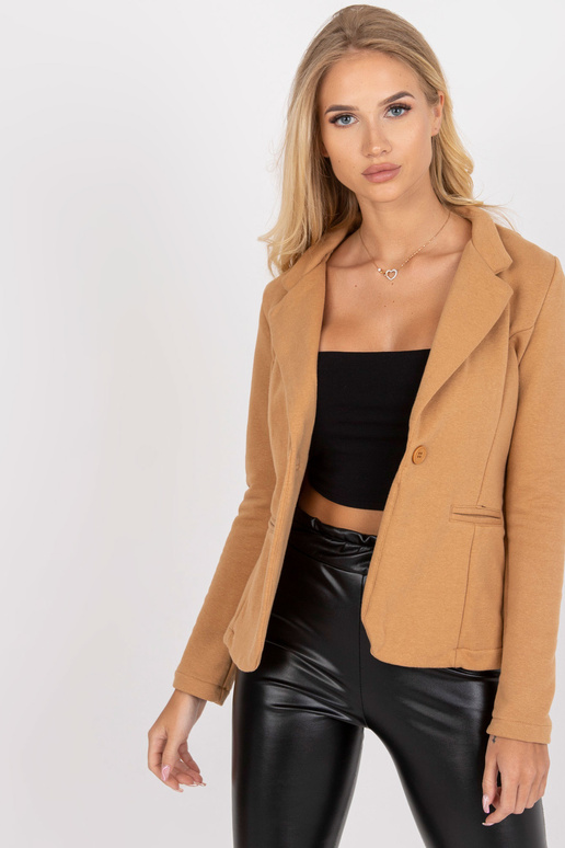 Kaameli pikkade varrukatega dressipluus Kaameli pikkade varrukatega dressipluus