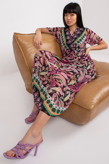 Must ja roosa põletatud...