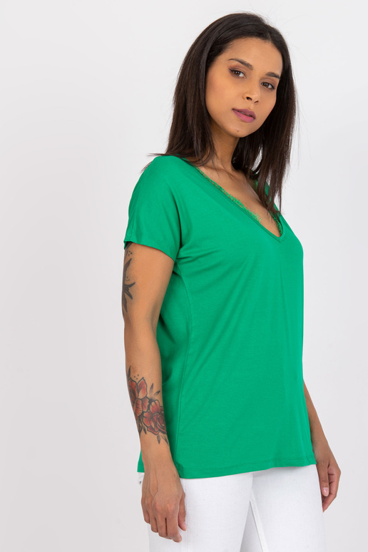 Roheline naiste T-särk pitsiga Aileen Roheline naiste T-särk pitsiga Aileen