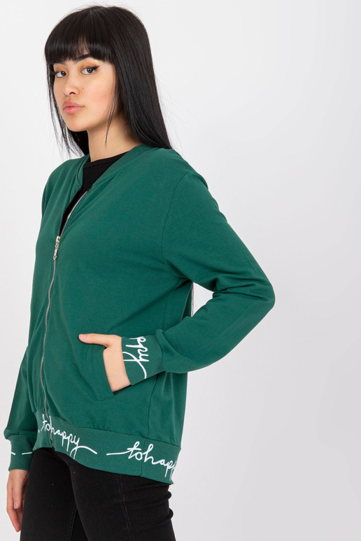 Tumeroheline naiste puuvillane Bomber...