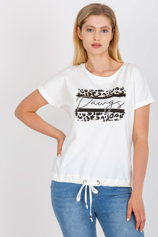 Valge puuvillane suures suuruses...