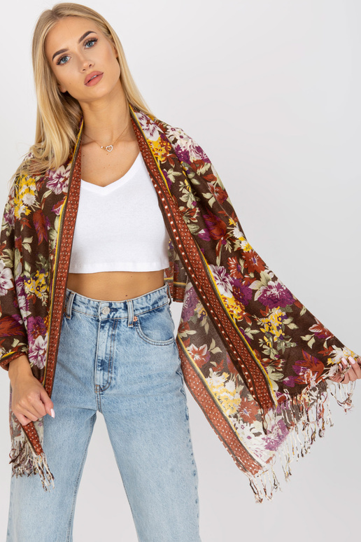 Pruun naiste lilleline sling