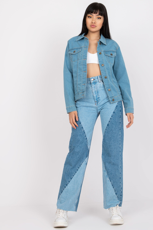 Helesinine klassikaline teksajakk RUE... Helesinine klassikaline teksajakk RUE...