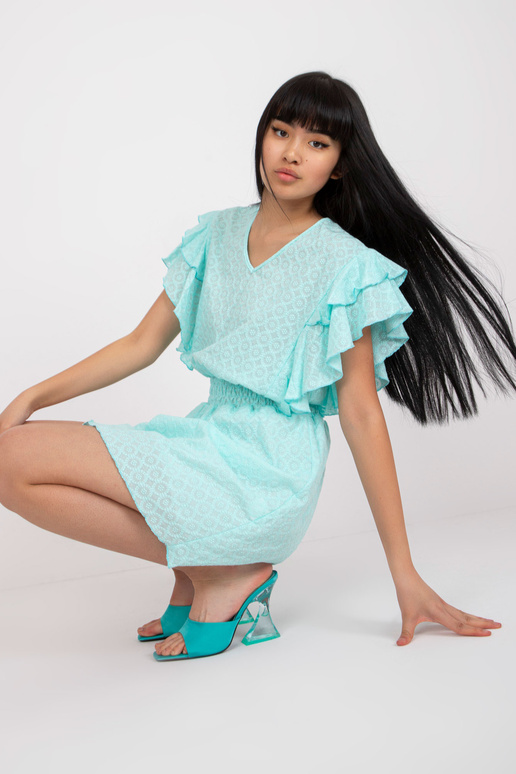 Mint vabaaja minikleit volangidega... Mint vabaaja minikleit volangidega...