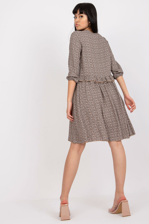 Pruun vabaajakleit 3/4 varrukatega...