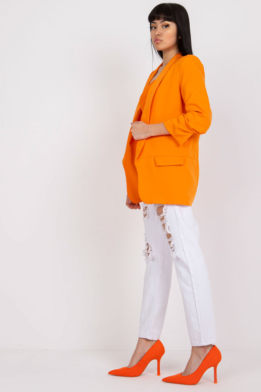 Heleoranž naiste bleiser Adela voodriga Heleoranž naiste bleiser Adela voodriga