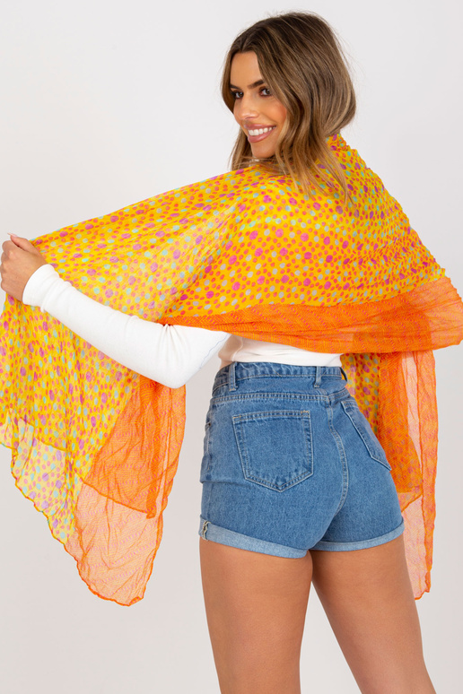 Kollase-oranži mustriga viskoostropp