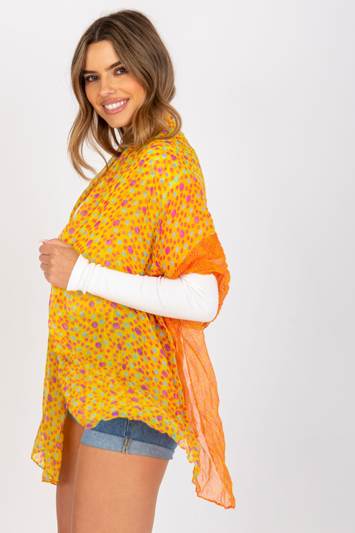 Kollase-oranži mustriga viskoostropp