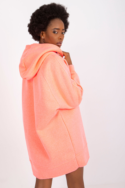 Fluo roosa dressipluus basic hoodie...