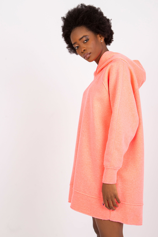 Fluo roosa dressipluus basic hoodie...
