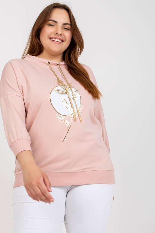 Tolmune roosa pluss suuruses pluus...