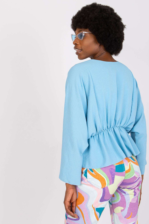 Raquela naiste helesinine õhuline pluus