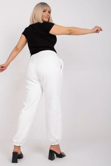 Banni White Plus Size puuvillased dressipüksid 2