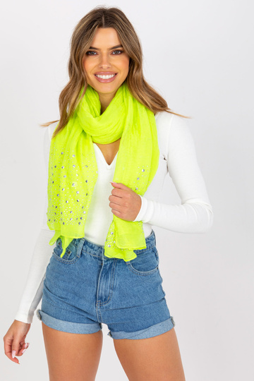 Fluo kollane õhuline strass 2