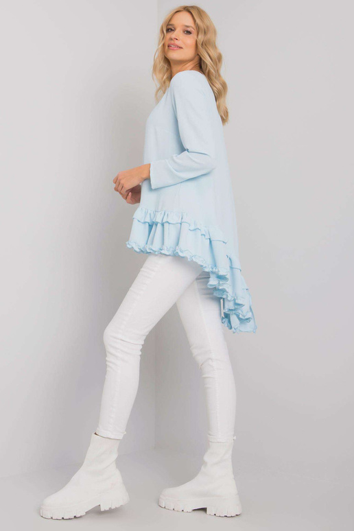 Helesinine voldiga pluus Tracy RUE PARIS