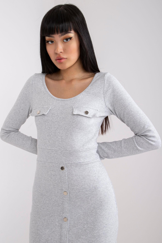 Helehalli melanžtriibuline kleit...