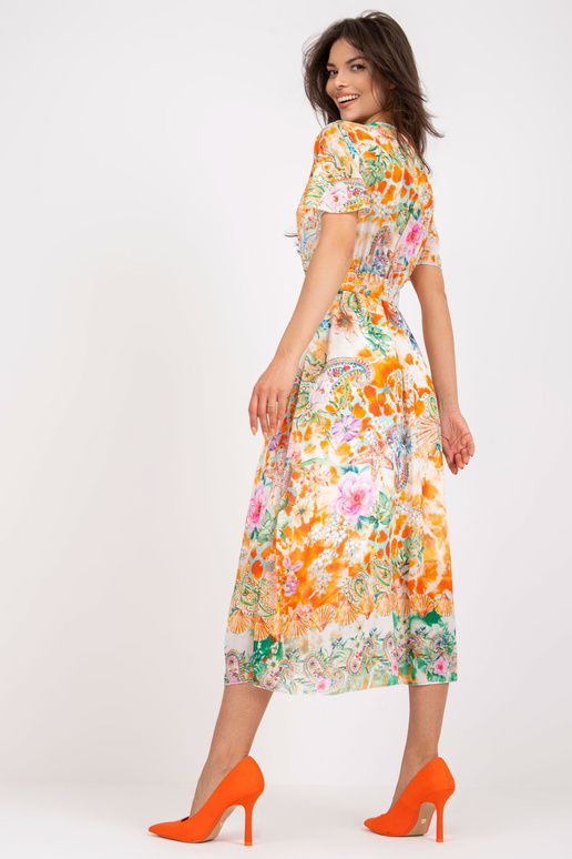 Oranž printidega midikleit Oranž printidega midikleit