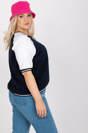 Valge ja Navy Plus Size...