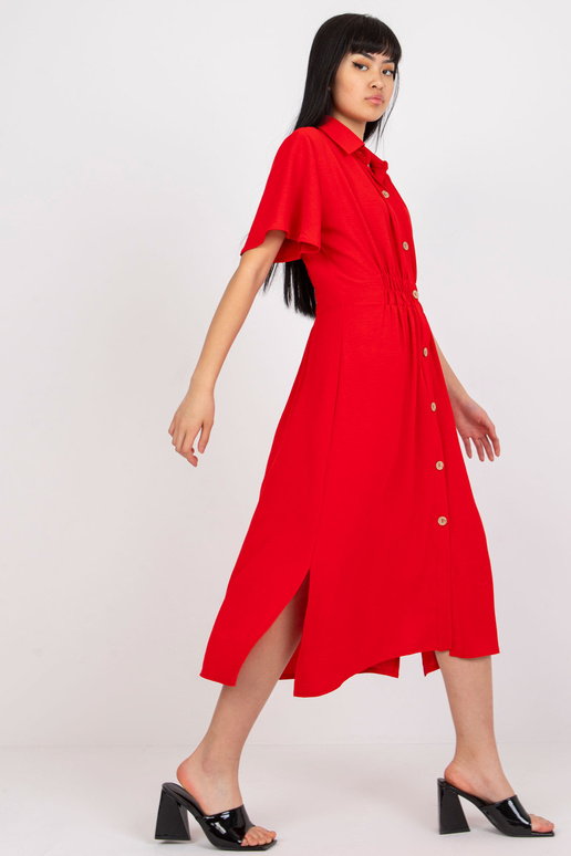 Punane midi kleit RUE PARIS Punane midi kleit RUE PARIS