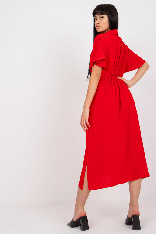 Punane midi kleit RUE PARIS Punane midi kleit RUE PARIS