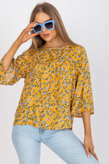 Kollane lilleprindiga pluus... 2