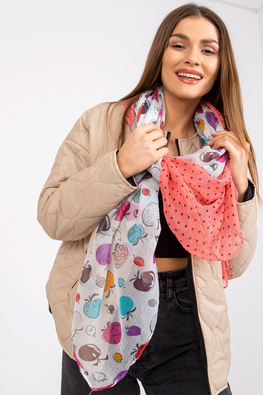 Valge-koralli ümbris trükistega